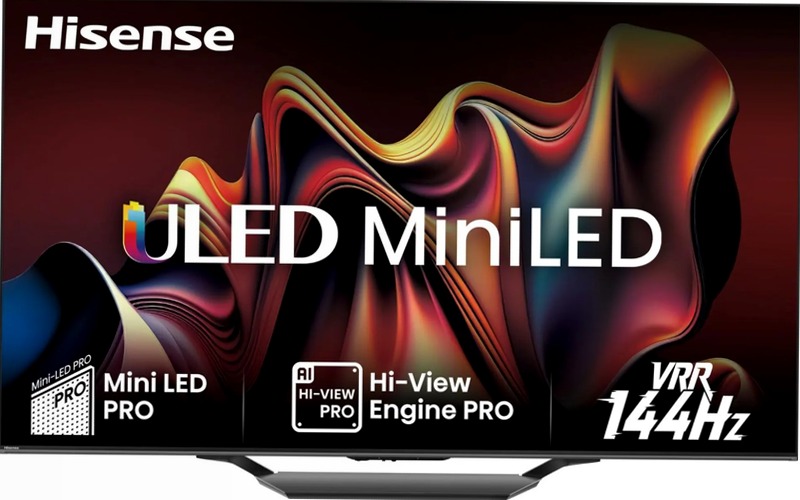 Hisense TV SET 65U72NQ HSN - Smart TV Mini-LED Grigio 65" HD