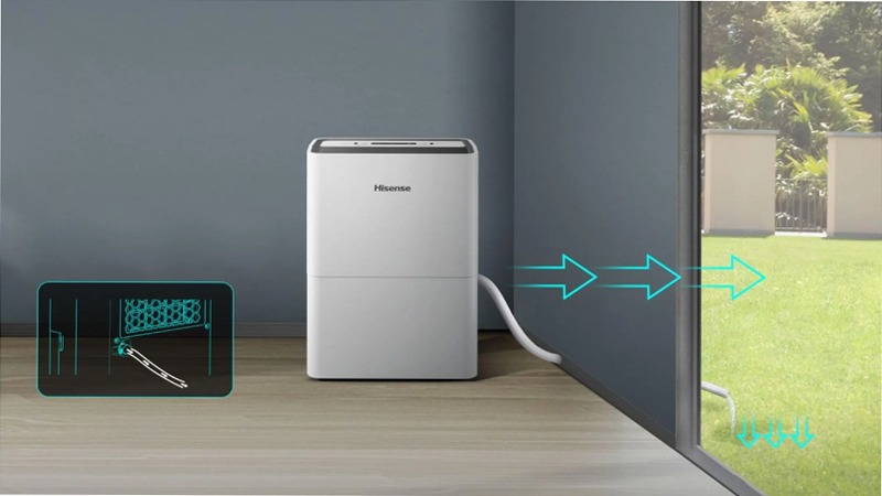 Hisense D12HW - Deumidificatore per casa