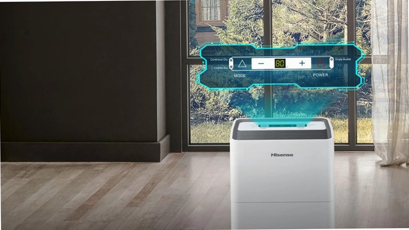 Hisense D12HW - Deumidificatore per casa