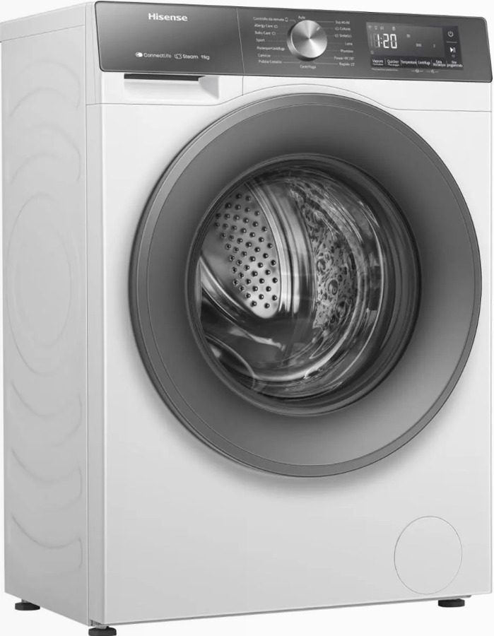 Hisense WASHER WF3S9043BW7 9kg Bianco