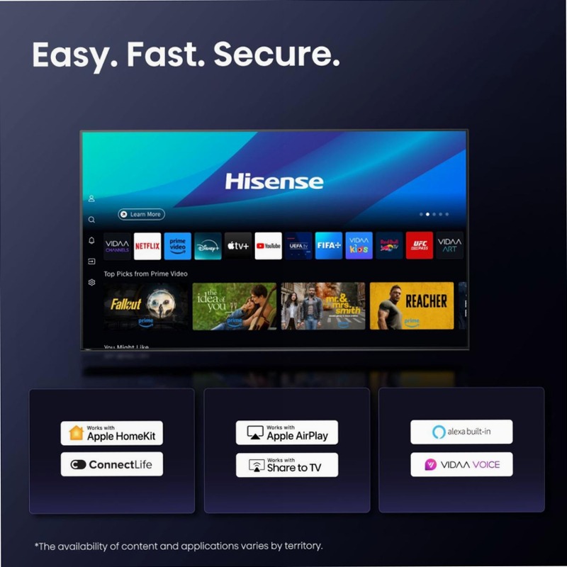 Hi-QLED Smart TV - 65A72Q Nero 65" HD QLED