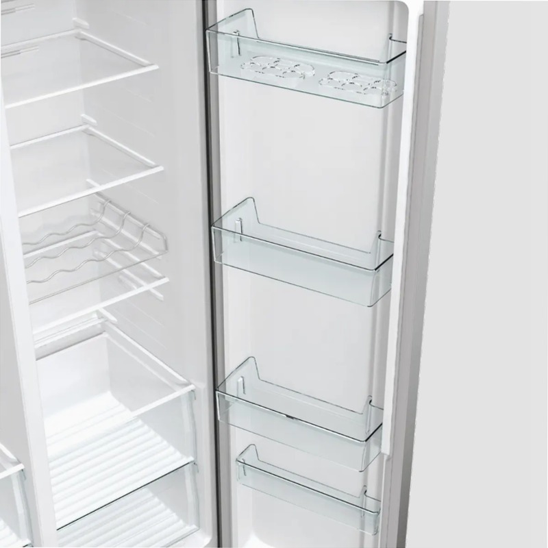 Hisense REFRIG HZF5508UEB RS711N4ACE Acciaio E Side by Side 358lt