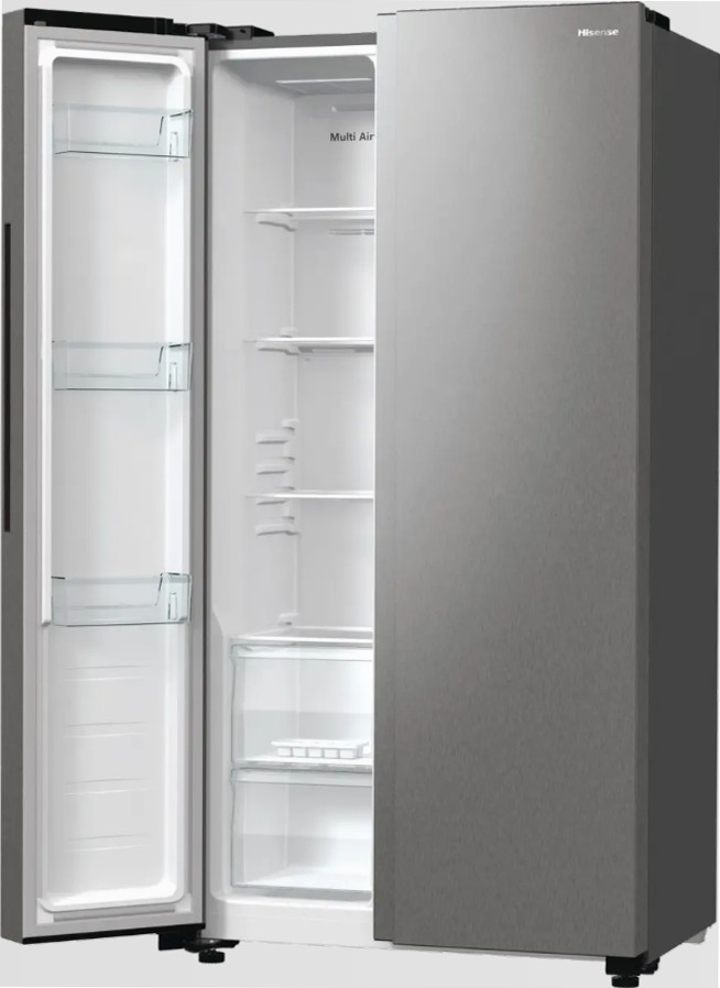 Hisense REFRIG HZF5508UEB RS711N4ACE Acciaio E Side by Side 358lt