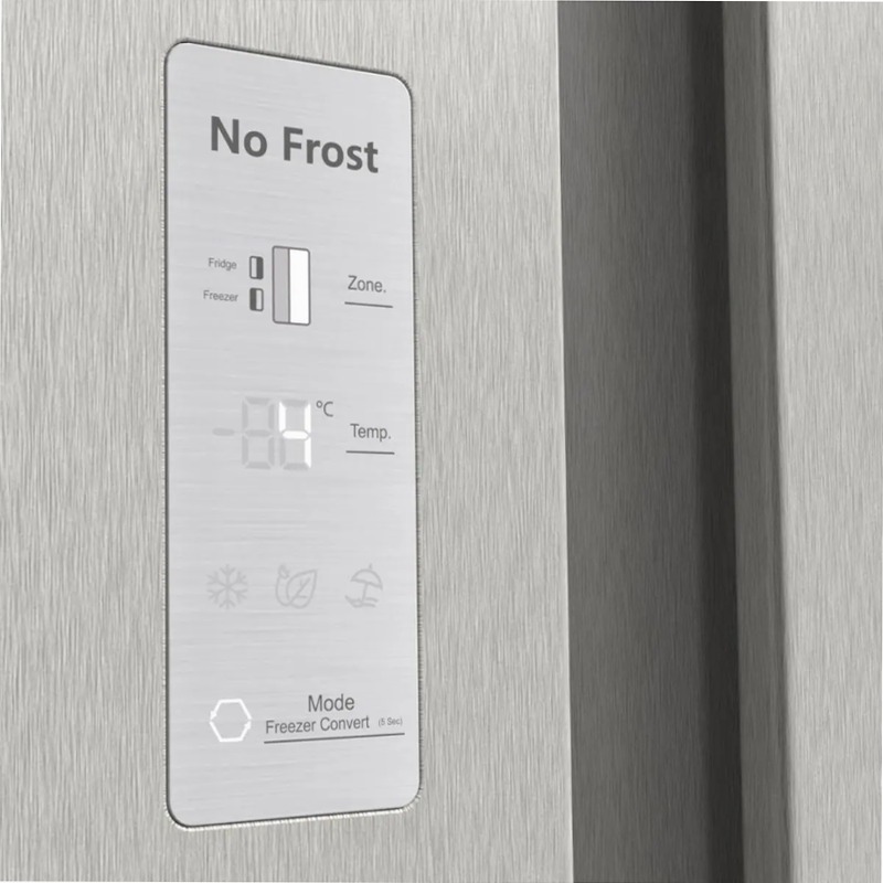 Hisense REFRIG HZF5508UEB RS711N4ACE Acciaio E Side by Side 358lt