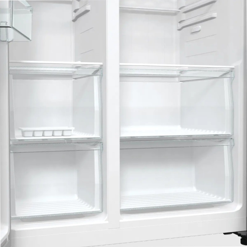 Hisense REFRIG HZF5508UEB RS711N4ACE Acciaio E Side by Side 358lt