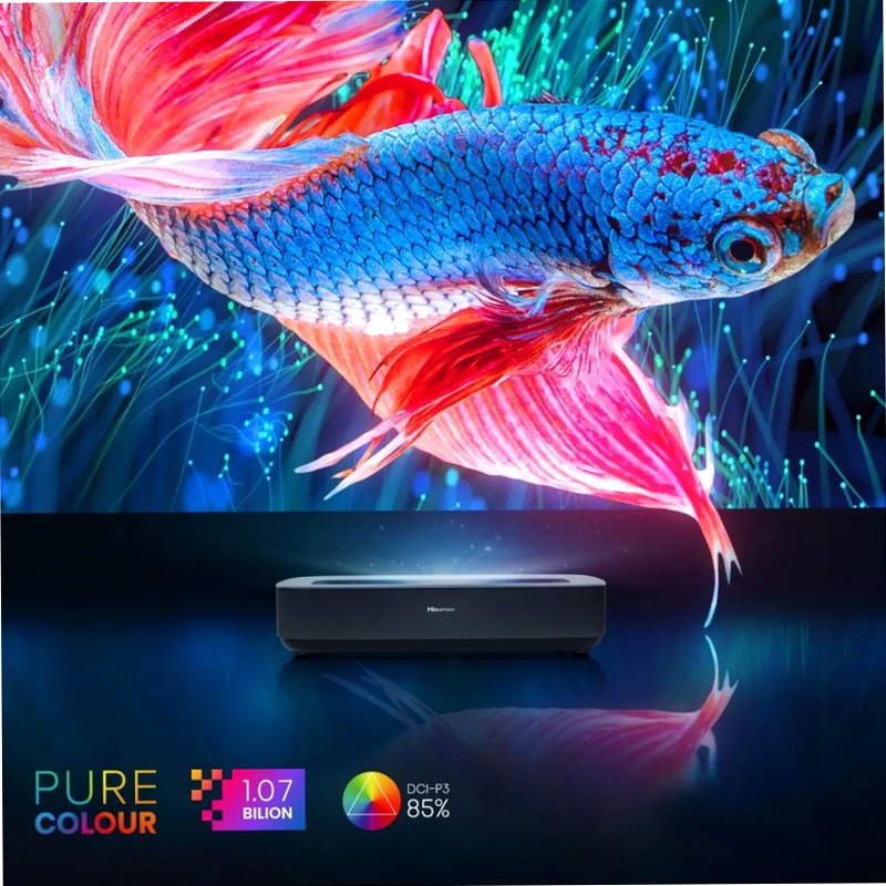 Hisense CONSOLE PL1 HSN - Laser Cinema Smart 4K 4K UHD / 2160p (3840 × 2160)pixel Grigio 4K UHD / 2160p (3840 × 2160)pixel