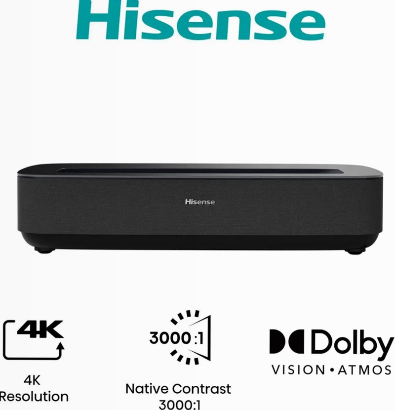 Hisense CONSOLE PL1 HSN - Laser Cinema Smart 4K 4K UHD / 2160p (3840 × 2160)pixel Grigio 4K UHD / 2160p (3840 × 2160)pixel