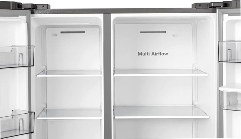 Hisense REFRIG BCD-668W RS840N4WCE Grigio E Side by Side 414lt