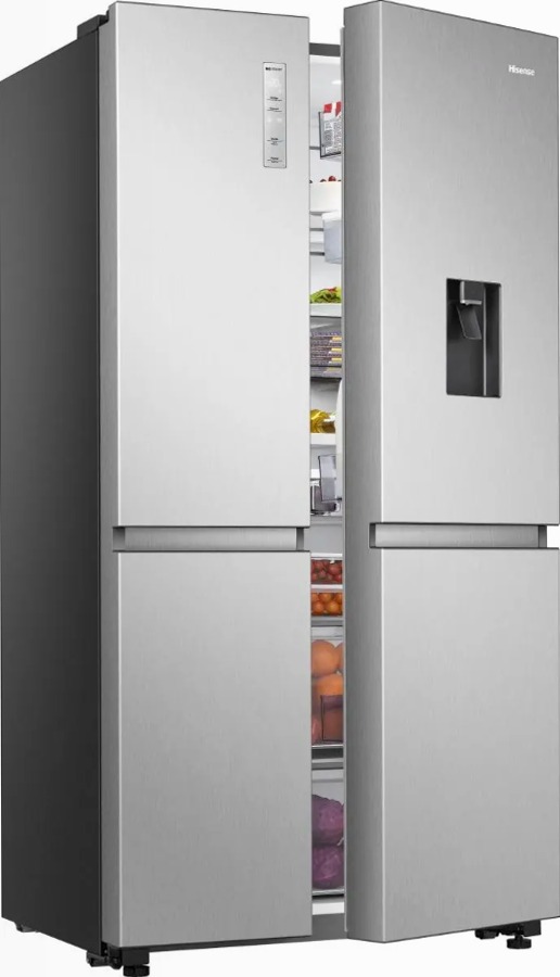 Hisense REFRIG BCD-668W RS840N4WCE Grigio E Side by Side 414lt