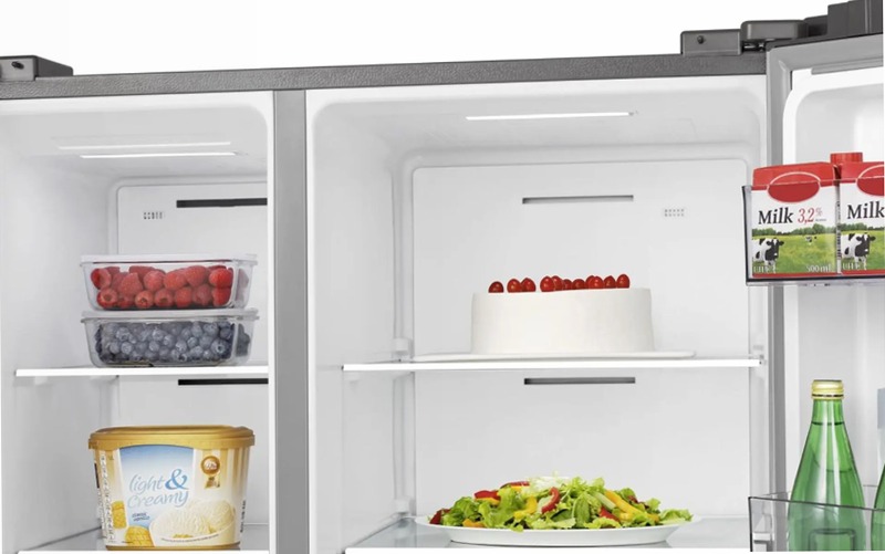 Hisense REFRIG BCD-668W RS840N4WCE Grigio E Side by Side 414lt