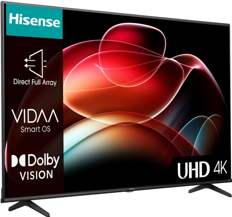 Hisense TV SET 50A69K HSN - Smart TV 4K UHD Grigio 50" HD