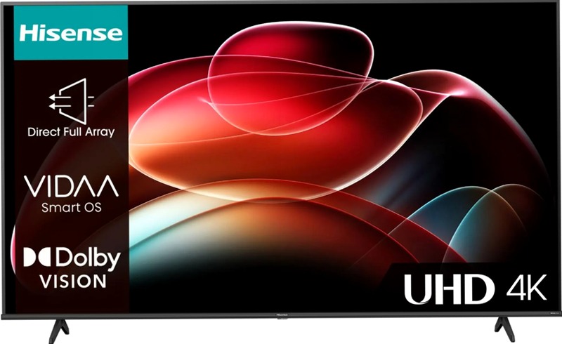 Hisense TV SET 50A69K HSN - Smart TV 4K UHD Grigio 50" HD