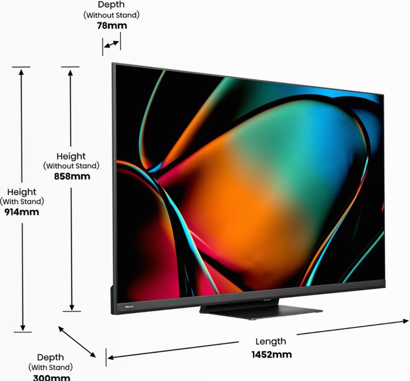 Hisense TV SET 65U8KQ HSN