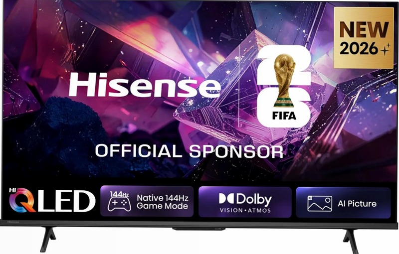 Hisense TV SET 43E7S PRO HSN Nero 43" HD QLED