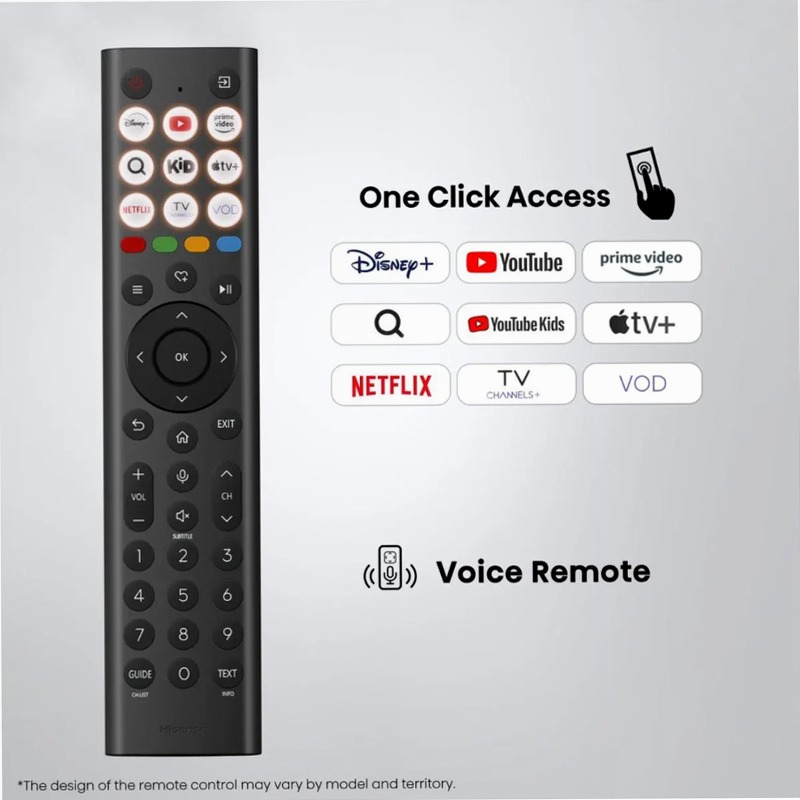 Hisense TV SET 43E7S PRO HSN Nero 43" HD QLED