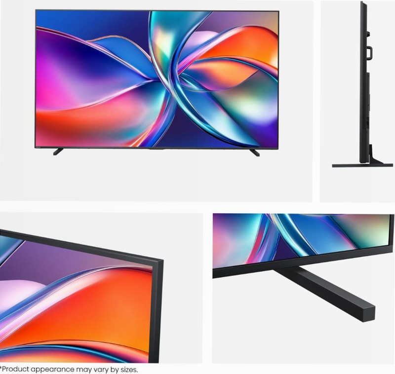 Hisense 98E7Q - Smart TV QLED Grigio 98" HD