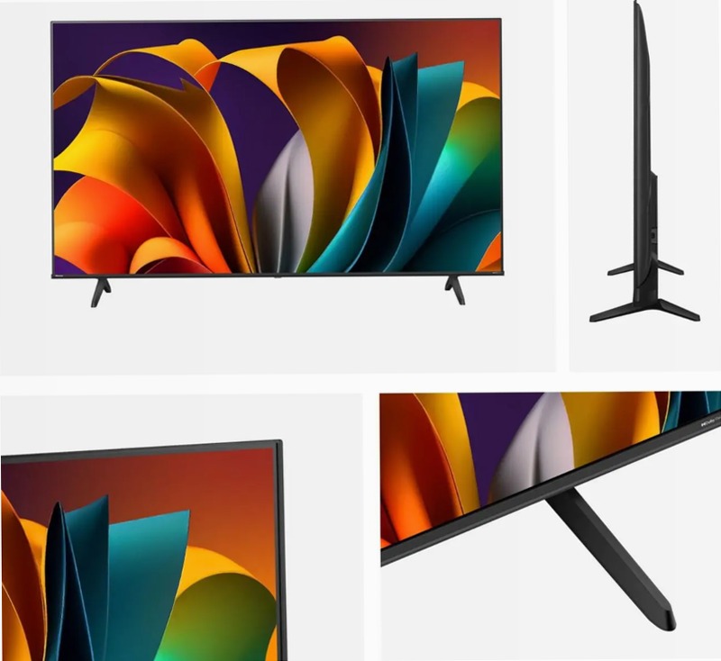 Hisense TV SET 50E63NT HSN - Smart TV 4K UHD Nero 50" HD