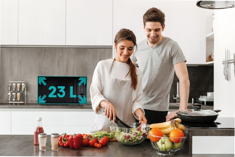 Hisense MW MO23XYZ - Oven H23MOBSD1H Bianco 10