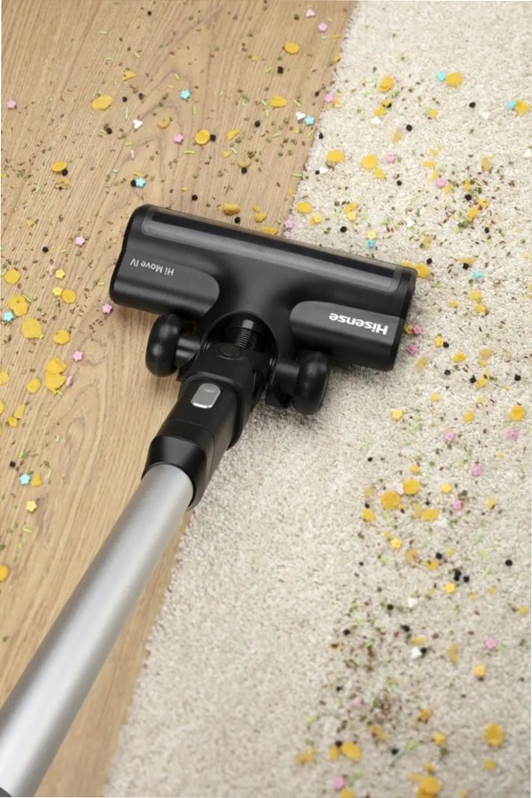 Hisense HVC6134BK - Aspirapolvere senza filo 0.5lt Nero