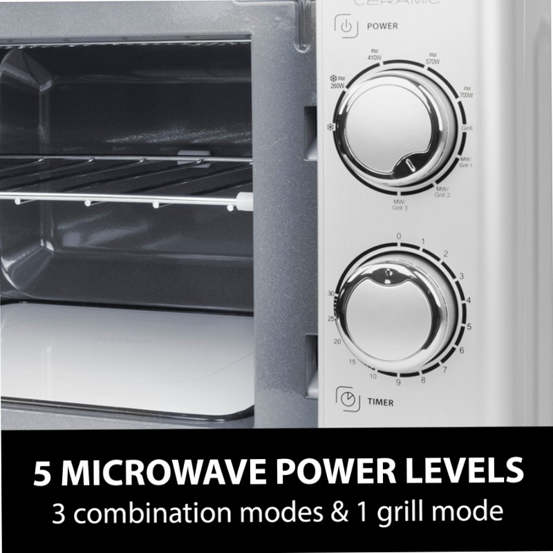 CASO MG 20 Microonde Ecostyle Argento