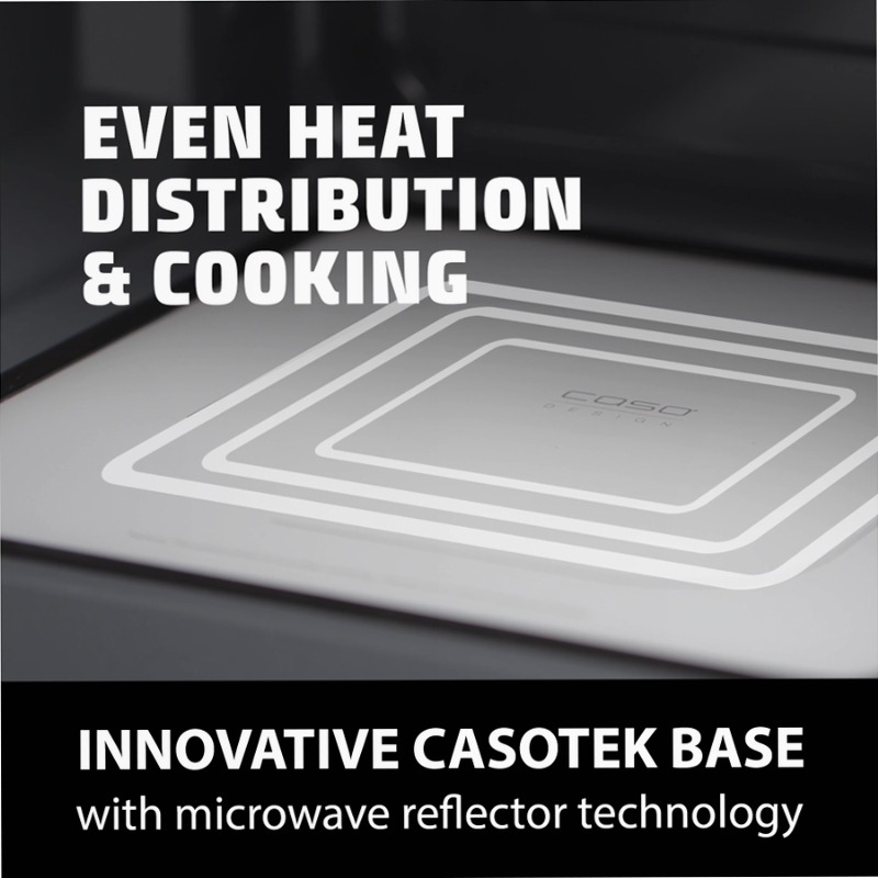 CASO MG 20 Microonde Ecostyle Argento