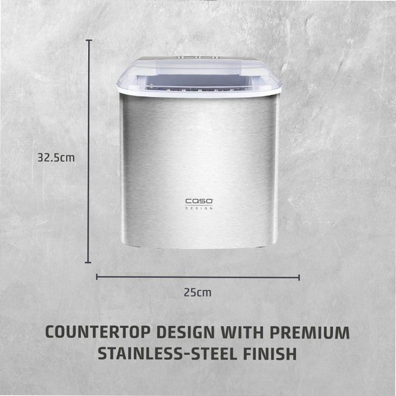 CASO Ice Chef Pro - Ghiaccio Fresco e Veloce