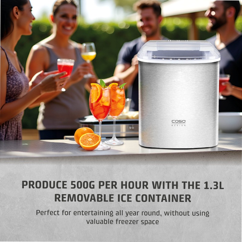 CASO Ice Chef Pro - Ghiaccio Fresco e Veloce
