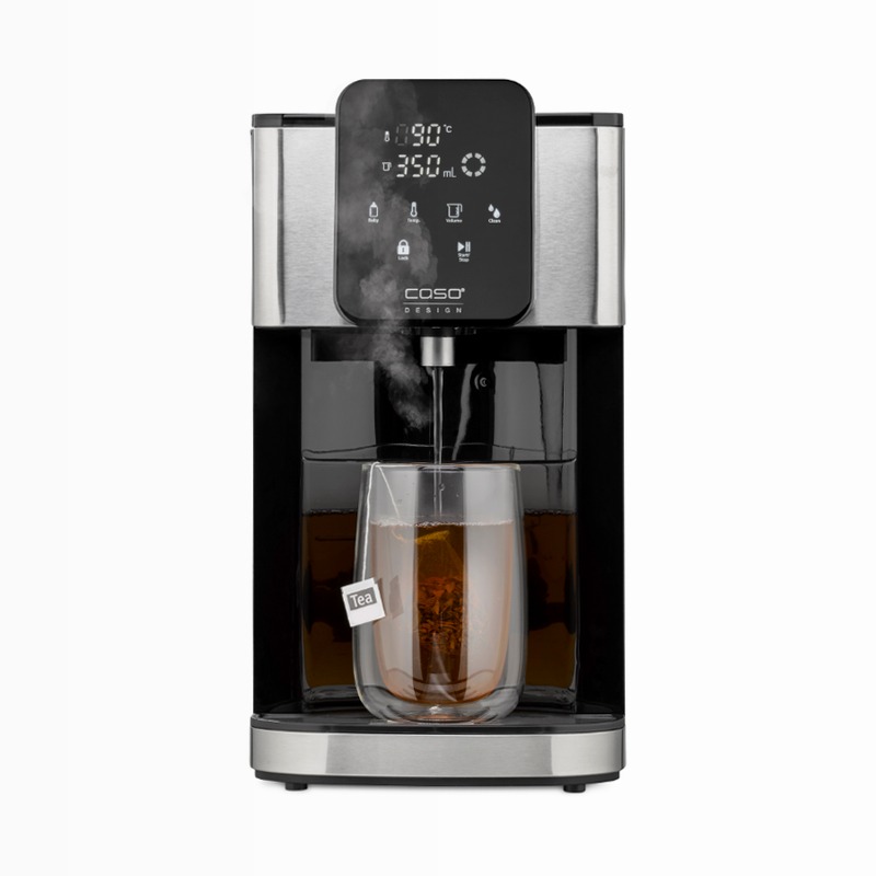CASO HW 1660 Turbo Dispenser ad Acqua Calda Acciaio