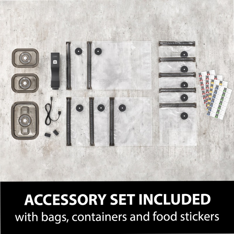 CASO Design OneTouch Vacuum Sealer Eco-Set