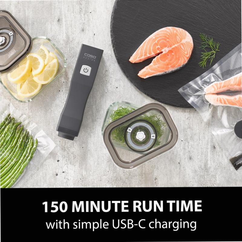CASO Design OneTouch Vacuum Sealer Eco-Set