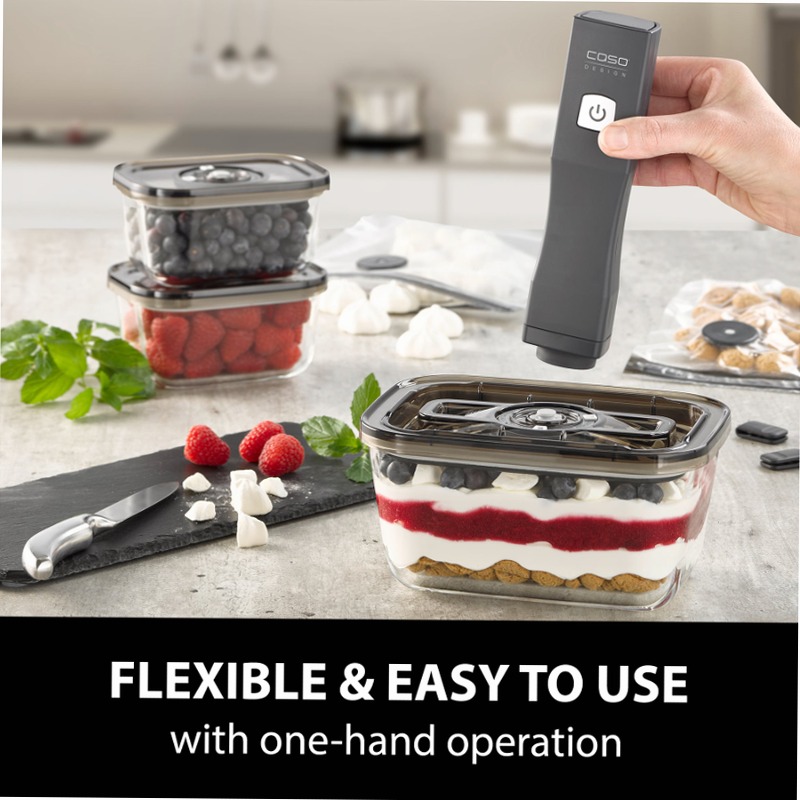 CASO Design OneTouch Vacuum Sealer Eco-Set