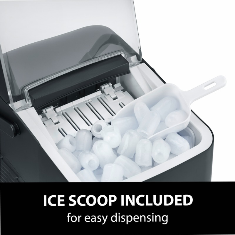 CASO IceChef Compact - Creatore di Ghiaccio Elegante e Efficiente