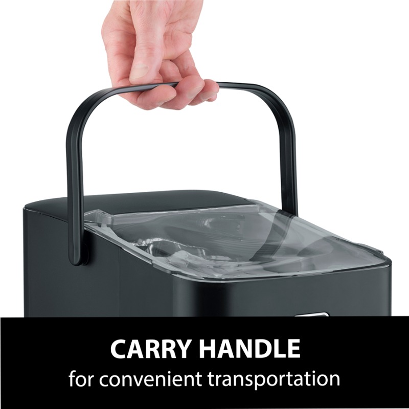 CASO IceChef Compact - Creatore di Ghiaccio Elegante e Efficiente