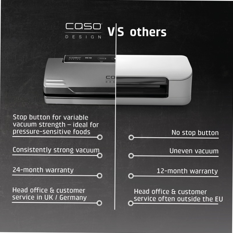 CASO Design VC10 Plus Edition Vacuum Sealer