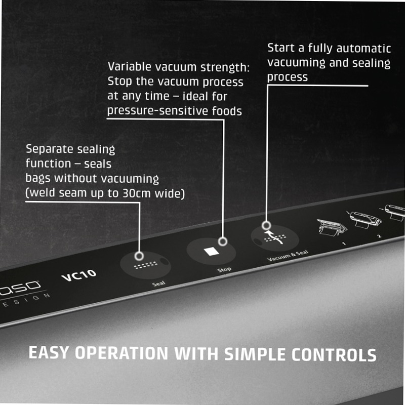 CASO Design VC10 Plus Edition Vacuum Sealer
