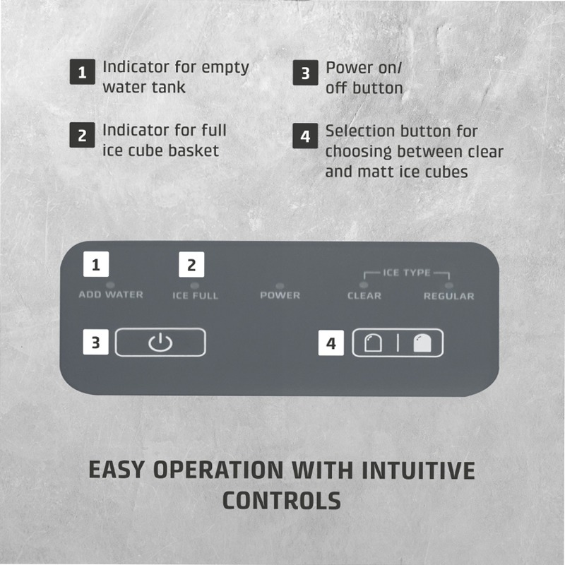 CASO Progettazione Clear Ice Cube Creator