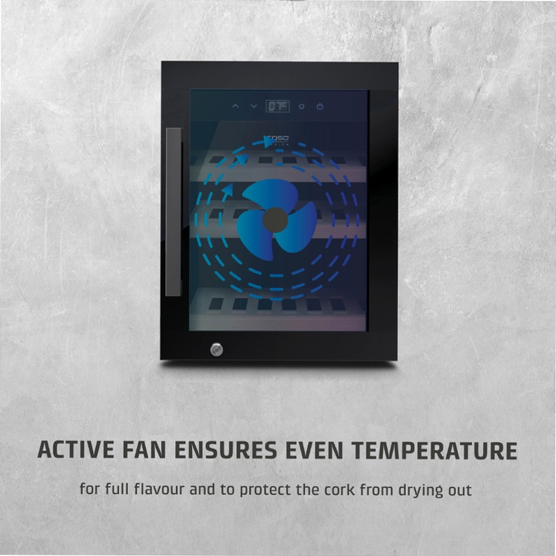 CASO Design VinoExclusive 12 Nero