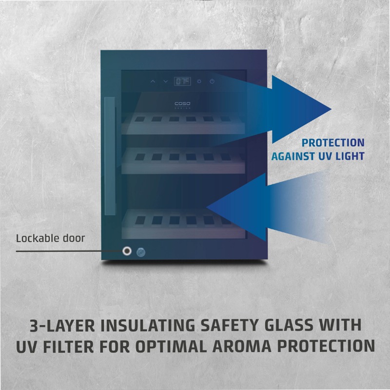 CASO Design VinoExclusive 12 Nero