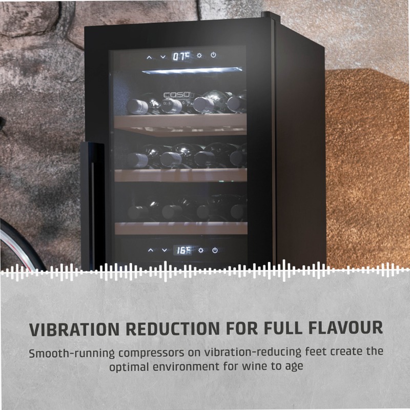 CASO Design WineComfort 24 Nero