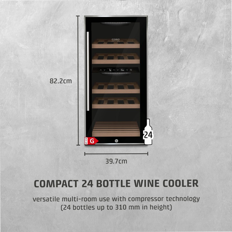 CASO Design WineComfort 24 Nero