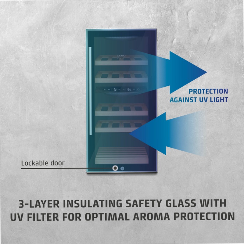 CASO Design WineComfort 24 Nero