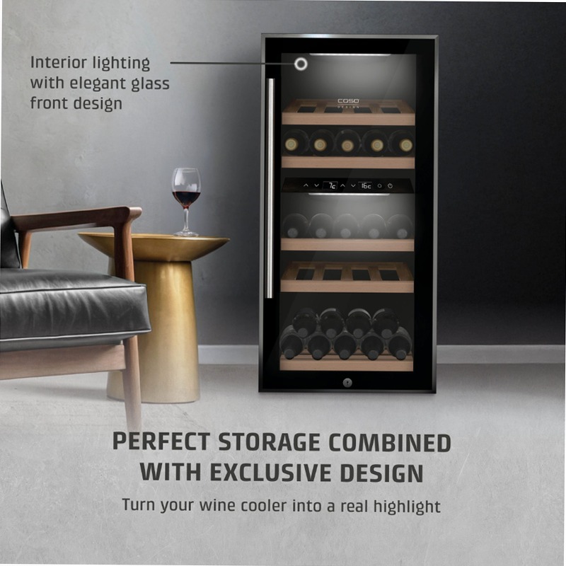 CASO Design WineComfort 24 Nero