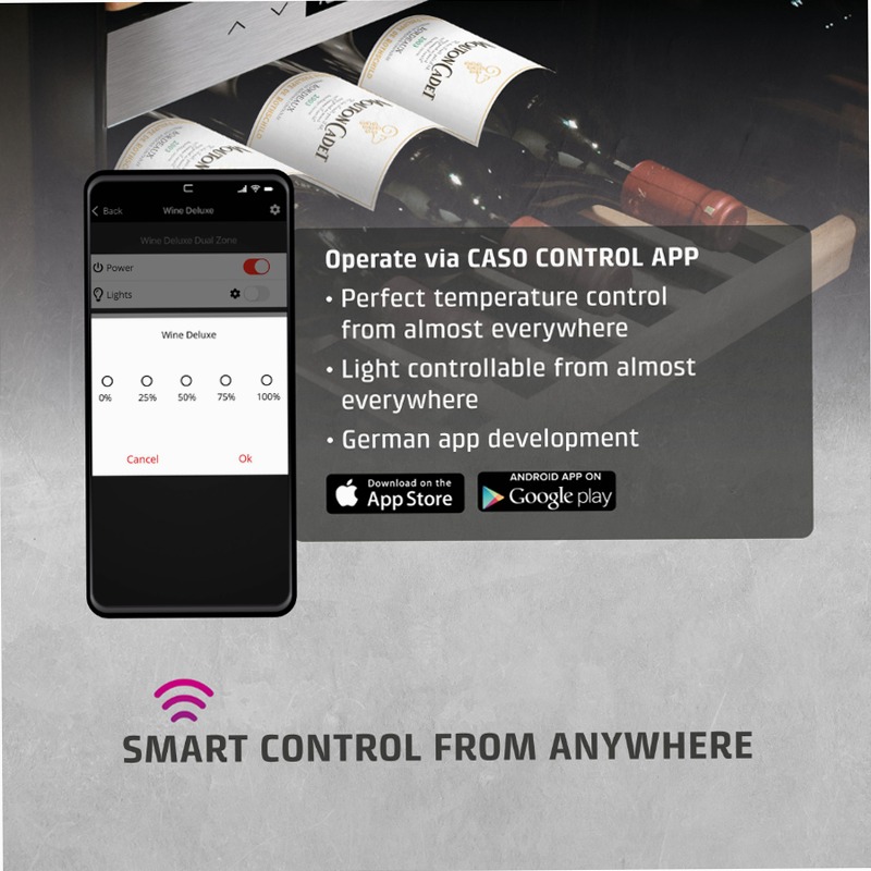 CASO Design WineExclusive 24 Smart Black