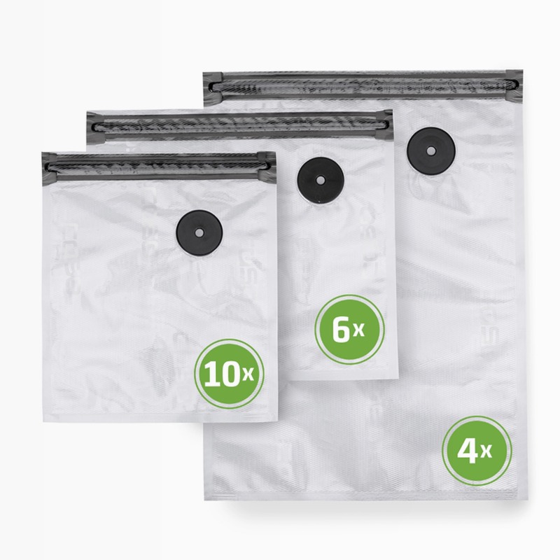 CASO Design vuoto ZIP Set di borse