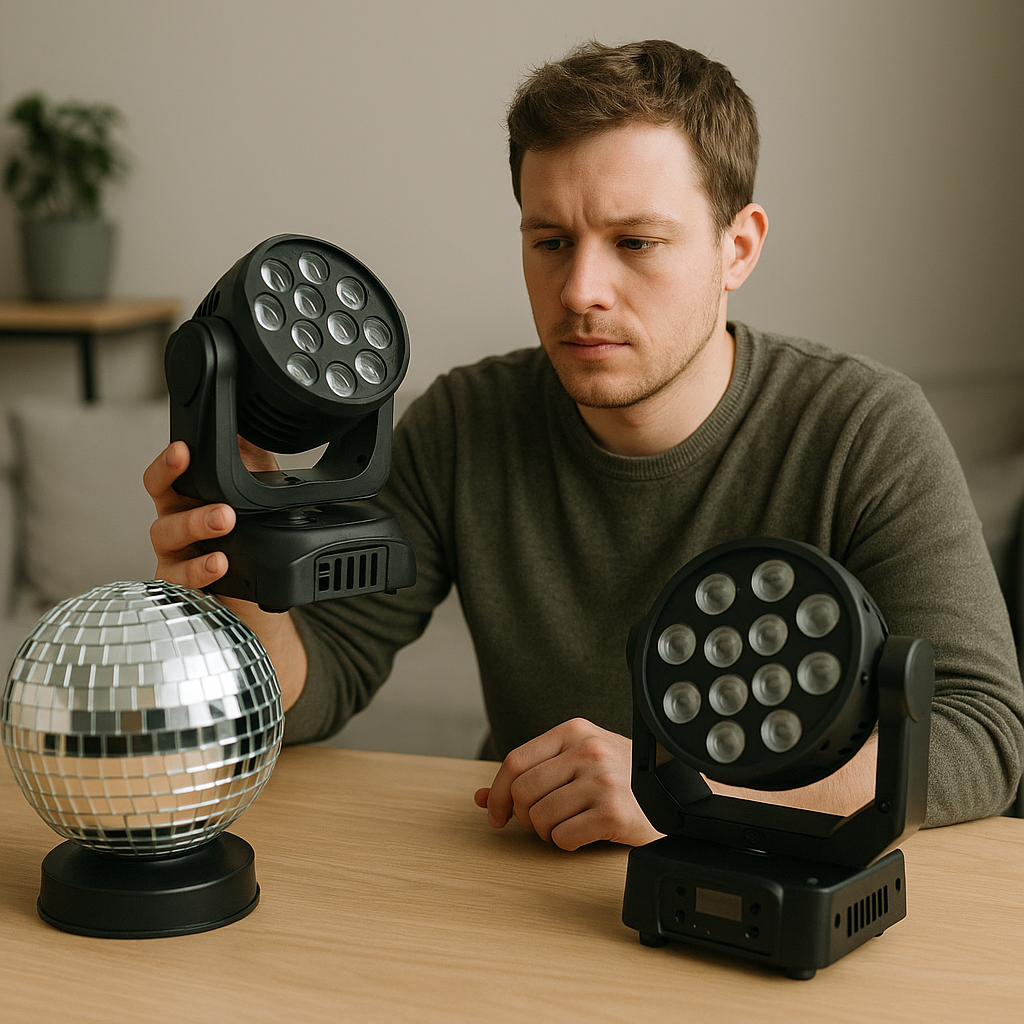 Luci DJ: guida semplice per un acquisto consapevole