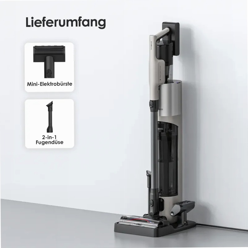 Tineco Pure One Station 5 Pro Aspirapolvere Smart Senza Fili 2.5lt A Nero 200w