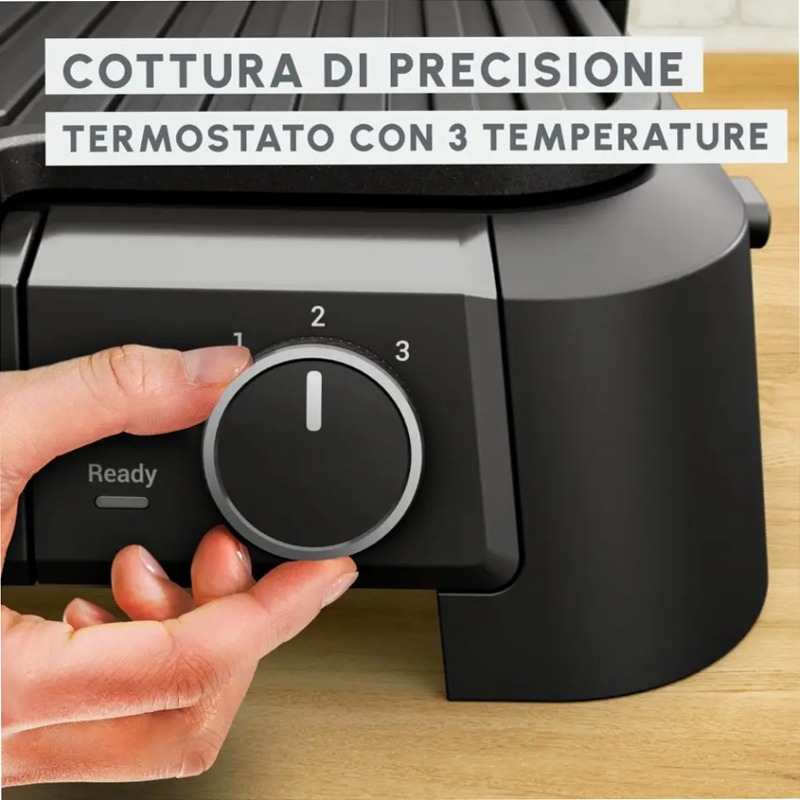 SuperGrill 3-in-1: Griglia a Contatto, Barbecue e Forno