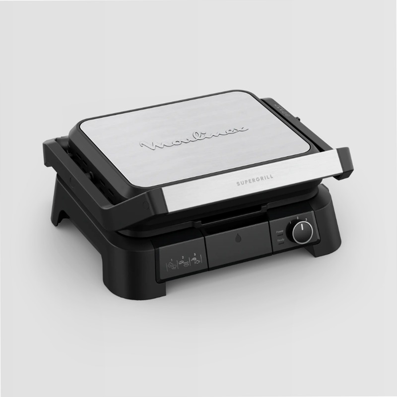 SuperGrill 3-in-1: Griglia a Contatto, Barbecue e Forno