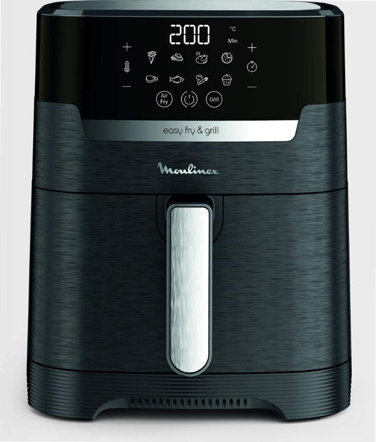 Easy Fry & Grill - Friggitrice ad Aria 4.6L Nero