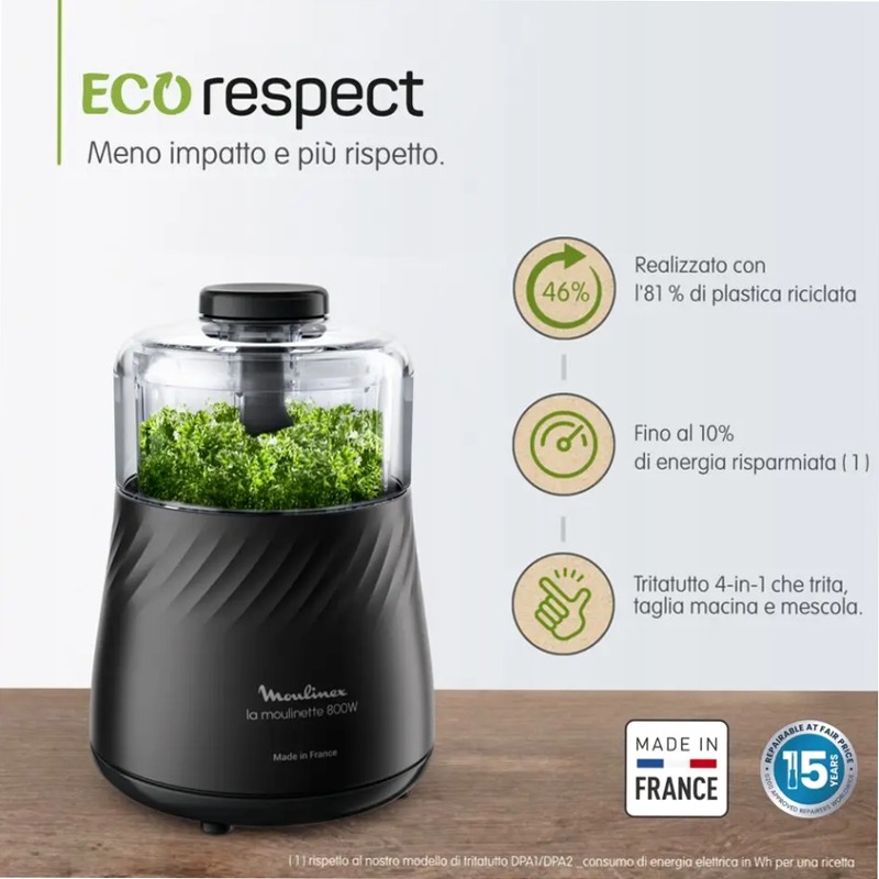 Tritatutto La Moulinette Eco Respect Beige